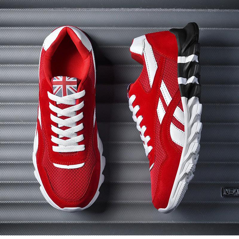 Fashion Mens Running Light Breathable Shoes Mens Sneakers Light Weight Running Elegant Soft Sneakers Comfortable Athletic Running Sneakers Stevvex