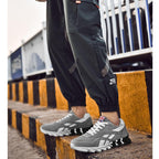 Fashion Mens Running Light Breathable Shoes Mens Sneakers Light Weight Running Elegant Soft Sneakers Comfortable Athletic Running Sneakers Stevvex