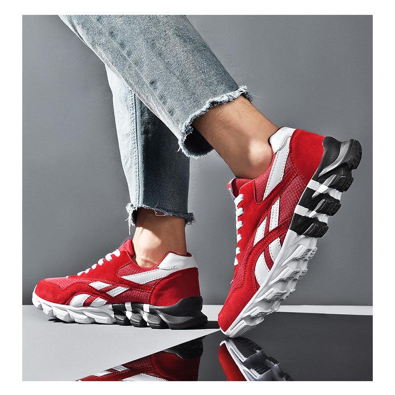 Fashion Mens Running Light Breathable Shoes Mens Sneakers Light Weight Running Elegant Soft Sneakers Comfortable Athletic Running Sneakers Stevvex
