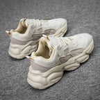 Fashion Mens Sneakers White Trend Casual Comfortable Black Mens Chunky Sneaker Design Summer White Outdoor Running Tennis Sneakers Sport Fashion Comfortable Casual Mens Sneakers Stevvex