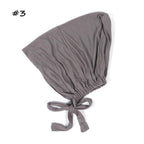 Fashion Modal Under Scarf  Hijab Turban Cap Cotton With Band Adjustable Inner Hijab cap Muslim Turban Hijab Cap For Women