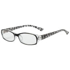 Fashion Print Reading Glasses Women Men Anti Blue Light Glasses Computer Goggles Eye Protection For Men And Women  Portable High-definition  Lens Retro Magnifier Eyewear Diopter +1.0~+4.0 Stevvex