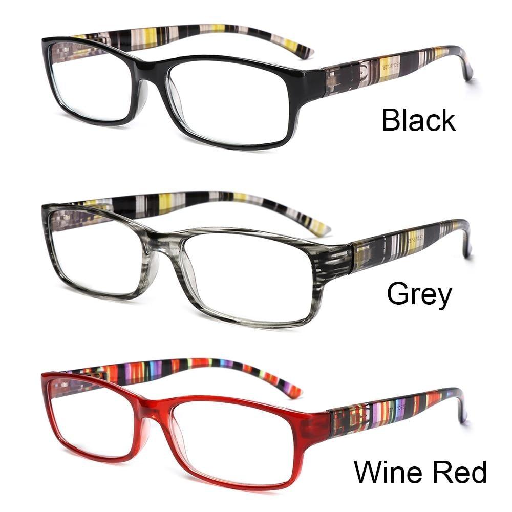 Fashion Print Reading Glasses Women Men Anti Blue Light Glasses Computer Goggles Eye Protection For Men And Women  Portable High-definition  Lens Retro Magnifier Eyewear Diopter +1.0~+4.0 Stevvex
