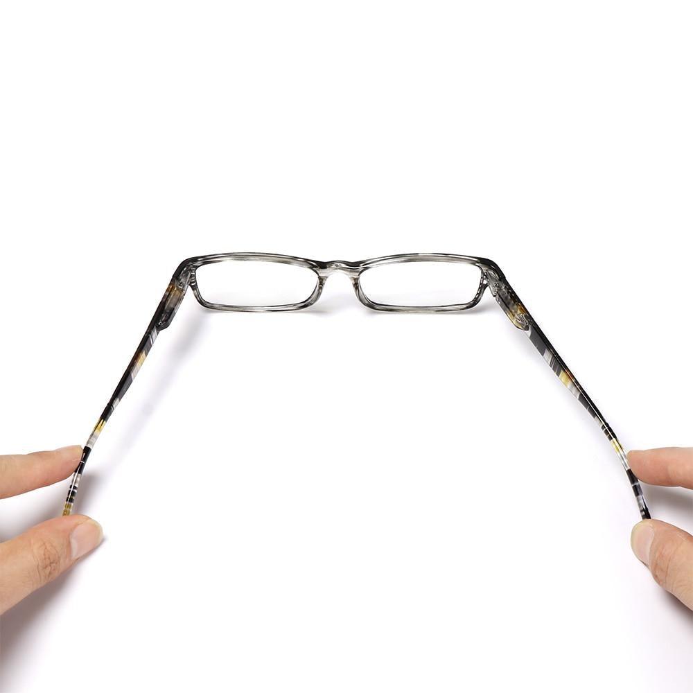 Fashion Print Reading Glasses Women Men Anti Blue Light Glasses Computer Goggles Eye Protection For Men And Women  Portable High-definition  Lens Retro Magnifier Eyewear Diopter +1.0~+4.0 Stevvex