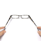 Fashion Print Reading Glasses Women Men Anti Blue Light Glasses Computer Goggles Eye Protection For Men And Women  Portable High-definition  Lens Retro Magnifier Eyewear Diopter +1.0~+4.0 Stevvex