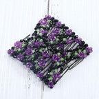 Fashion Professional Hair Comb Ladies Magic Beads Elasticity Double Bead String Clamp Stretchy Gorgeous Hair Accessories For Women for Valentine's Day