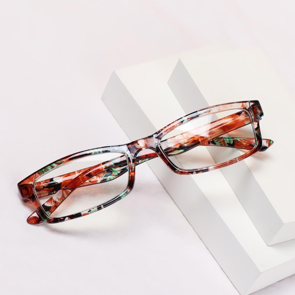 Fashion Reading Eyeglasses Men Women High Definition Transparent Optical Eyewear Anti Blue Eye Protection Eyeglasses Transparent Optical Eyewear With Diopter +1.0~+ 4.0 Stevvex