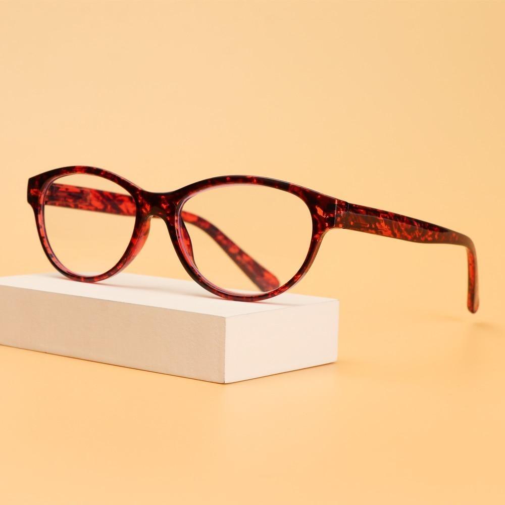 Fashion Reading Eyeglasses Men Women High Definition Transparent Optical Eyewear Anti Blue Eye Protection Eyeglasses Transparent Optical Eyewear With Diopter +1.0~+ 4.0 Stevvex
