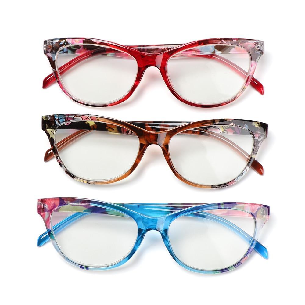 Fashion Reading Eyeglasses Men Women High Definition Transparent Optical Eyewear Anti Blue Eye Protection Eyeglasses Transparent Optical Eyewear With Diopter +1.0~+ 4.0 Stevvex