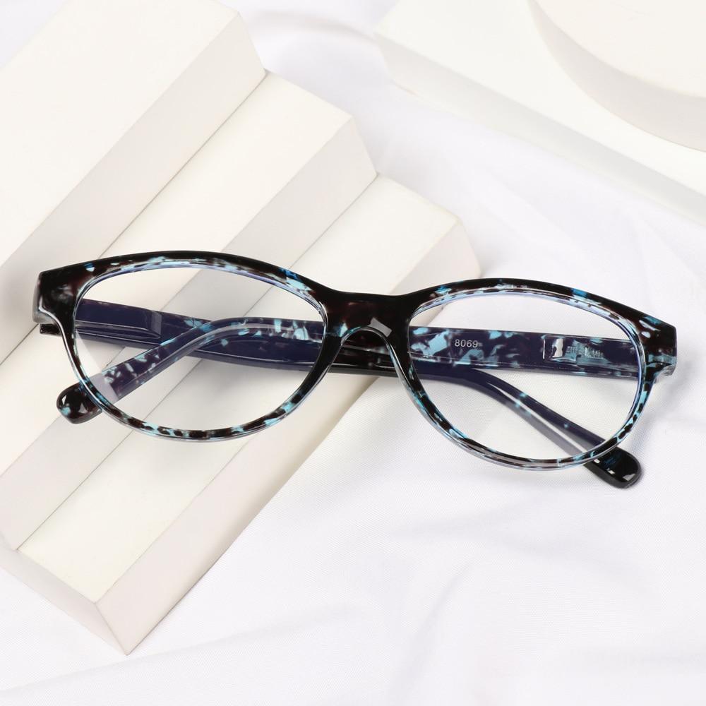Fashion Reading Eyeglasses Men Women High Definition Transparent Optical Eyewear Anti Blue Eye Protection Eyeglasses Transparent Optical Eyewear With Diopter +1.0~+ 4.0 Stevvex