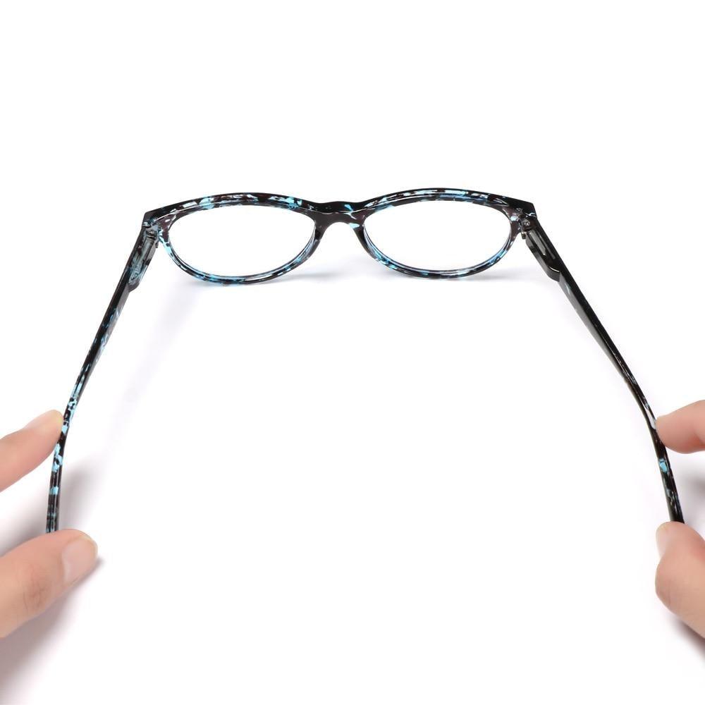 Fashion Reading Eyeglasses Men Women High Definition Transparent Optical Eyewear Anti Blue Eye Protection Eyeglasses Transparent Optical Eyewear With Diopter +1.0~+ 4.0 Stevvex