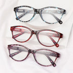 Fashion Reading Eyeglasses Men Women High Definition Transparent Optical Eyewear Anti Blue Eye Protection Eyeglasses Transparent Optical Eyewear With Diopter +1.0~+ 4.0 Stevvex