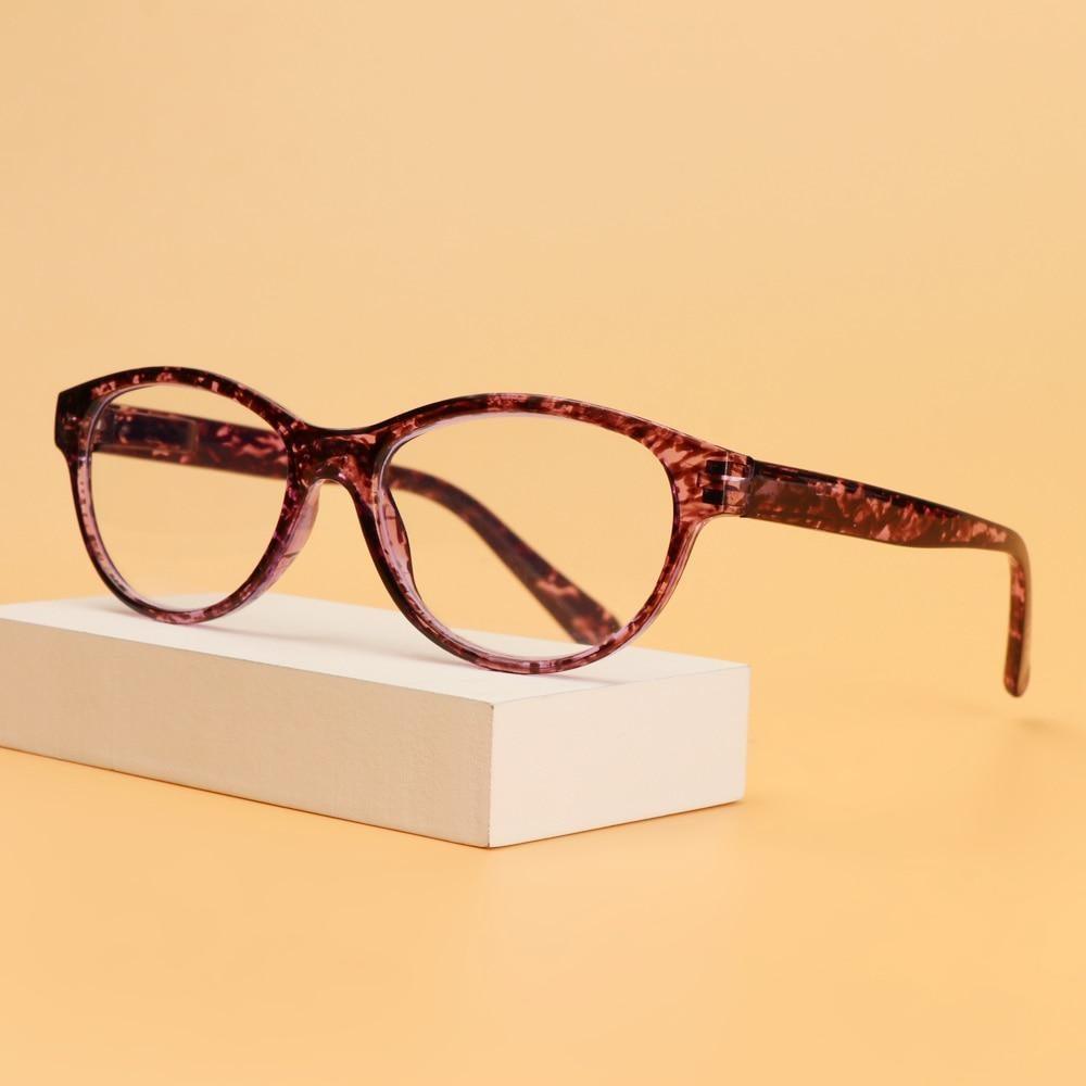 Fashion Reading Eyeglasses Men Women High Definition Transparent Optical Eyewear Anti Blue Eye Protection Eyeglasses Transparent Optical Eyewear With Diopter +1.0~+ 4.0 Stevvex