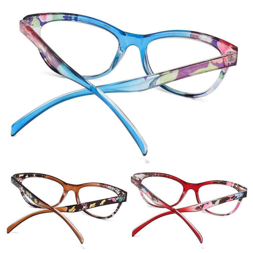 Fashion Reading Eyeglasses Men Women High Definition Transparent Optical Eyewear Anti Blue Eye Protection Eyeglasses Transparent Optical Eyewear With Diopter +1.0~+ 4.0 Stevvex