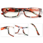 Fashion Reading Eyeglasses Men Women High Definition Transparent Optical Eyewear Anti Blue Eye Protection Eyeglasses Transparent Optical Eyewear With Diopter +1.0~+ 4.0 Stevvex