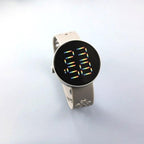 Fashion Silicone Watch Children Electronic Sport LED Touch Digital Screen Wrist Watch Boys Girls Ultra-Thin Digital Sports Watch Stainless Steel Fashion Wrist Watch For Men Women Stevvex
