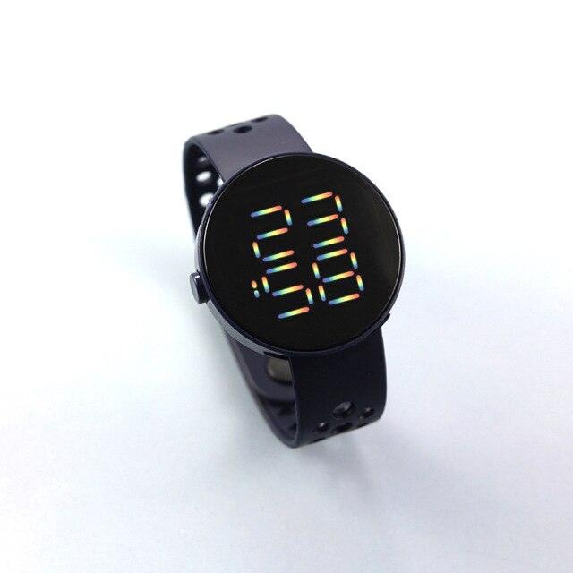 Fashion Silicone Watch Children Electronic Sport LED Touch Digital Screen Wrist Watch Boys Girls Ultra-Thin Digital Sports Watch Stainless Steel Fashion Wrist Watch For Men Women Stevvex