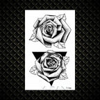 Fashion Small Sexy Black Temporary Waterproof Tattoo Cute Star Heart Tattoos Sticker Body Finger Tattoo For Kids Womens