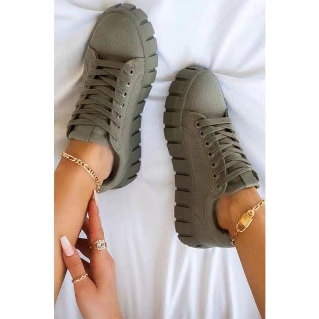 Fashion Spring New Purple Shoes Platform Sneakers Women Tenis Casual Shoes Lightweight Comfortable Vulcanize Shoes Luxury Fashion Womens Leather Sneakers Stevvex