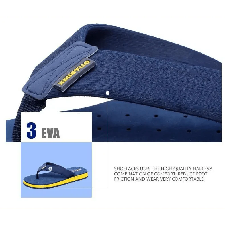 Fashion Summer Big Size Youth Slippers For Men Women Massage Non-Slip Cool Outside Flip Flops Breathable Thick-Soled Slippers Stevvex