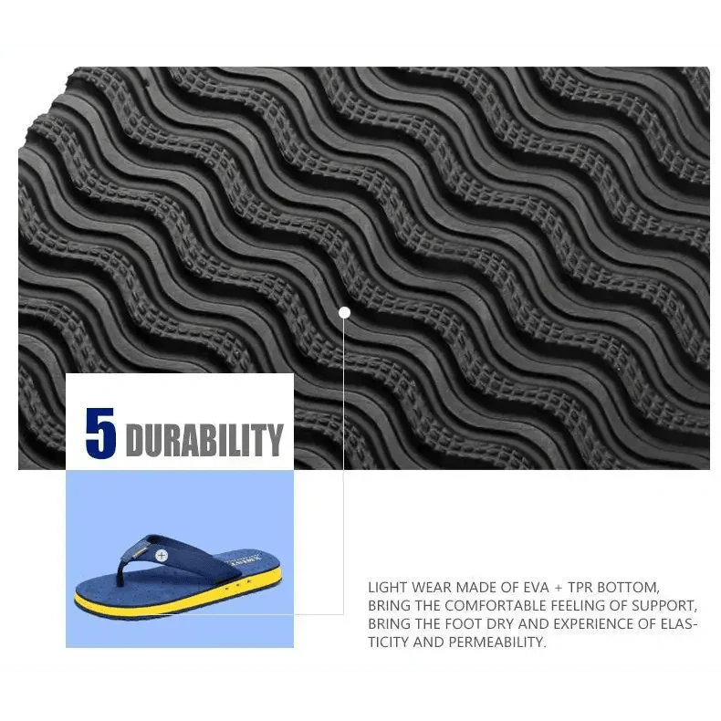 Fashion Summer Big Size Youth Slippers For Men Women Massage Non-Slip Cool Outside Flip Flops Breathable Thick-Soled Slippers Stevvex