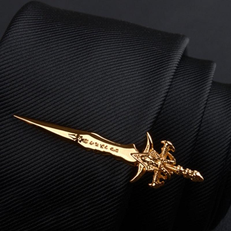 Fashion Tie Clips Men's Metal Necktie Bar Tie Bar Clip Men's Daily Tie Clip Accessories Unique Modern Stainless Steel Fashion Business Tie Bar Formal Shirt Wedding Ceremony Gold Tie Clip Men's Party Gifts Stevvex