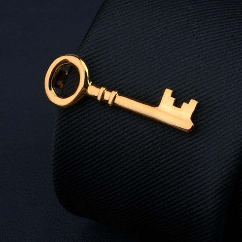 Fashion Tie Clips Men's Metal Necktie Bar Tie Bar Clip Men's Daily Tie Clip Accessories Unique Modern Stainless Steel Fashion Business Tie Bar Formal Shirt Wedding Ceremony Gold Tie Clip Men's Party Gifts Stevvex