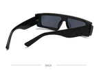 Fashion Trendy Chunky Frame 90s Rectangle Popular & Unique Square Small Sunglasses For Women & Men Rectangle Personalized Sun Glasses Design Outdoor Decent Shades Eyewear Stevvex