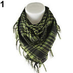 Fashion Unisex Lightweight Military Arab Tactical Desert Army Shemagh Keffiyeh Scarf Outdoor Unisex Army Military Tactical Arab Shemagh Cotton Scarves Hunting Keffiyeh Arabic Muslim Head Wrap Paintball Head Scarf Face Mesh Desert Bandanas Stevvex