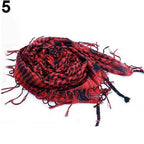 Fashion Unisex Lightweight Military Arab Tactical Desert Army Shemagh Keffiyeh Scarf Outdoor Unisex Army Military Tactical Arab Shemagh Cotton Scarves Hunting Keffiyeh Arabic Muslim Head Wrap Paintball Head Scarf Face Mesh Desert Bandanas Stevvex