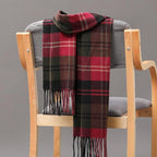 Fashion Winter Casual Classic Soft Plaid Popular Couple Lightweight Tartan Muffler Warm Scarf Cashmere Scarves Shawls Wraps Lightweight Women Warm Lattice Scarves Cashmere Hijab For Women Stevvex