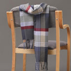 Fashion Winter Casual Classic Soft Plaid Popular Couple Lightweight Tartan Muffler Warm Scarf Cashmere Scarves Shawls Wraps Lightweight Women Warm Lattice Scarves Cashmere Hijab For Women Stevvex