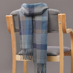 Fashion Winter Casual Classic Soft Plaid Popular Couple Lightweight Tartan Muffler Warm Scarf Cashmere Scarves Shawls Wraps Lightweight Women Warm Lattice Scarves Cashmere Hijab For Women Stevvex