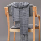 Fashion Winter Casual Classic Soft Plaid Popular Couple Lightweight Tartan Muffler Warm Scarf Cashmere Scarves Shawls Wraps Lightweight Women Warm Lattice Scarves Cashmere Hijab For Women Stevvex