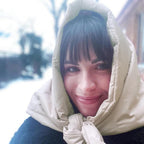 Fashion Winter Light Soft Warm Puffer Neckerchief Puff Neck Scarf Lightweight Head Wrap Headscarf Scarf Triangle Shawl Hood Scarf Puffy For Women