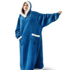 Fashion Winter Oversized Hoodies Sweatshirt Women Men Pullover Giant TV Blanket Hoodie Super Long Blanket With Sleeves  Super Long Flannel Blanket with Sleeves Winter Hoodie for Women Men Giant Fleece Pullover Oversized Hoodie Stevvex