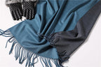 Fashion Winter Solid Soft Scarf Cashmere Lightweight Scarves Shawls Cashmere Escharpe Scarfs Lightweight Shawls Hijabs Shawls Escharpe Elegant Wrap Blanket Bandana Tassel For Lady