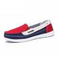 Fashion Women Flat Shoes New Espadrilles Casual Canvas Spring Summer Women Flat Mesh Running Casual Slip On Comfortable Walking Flats Shoes For Womens Stevvex