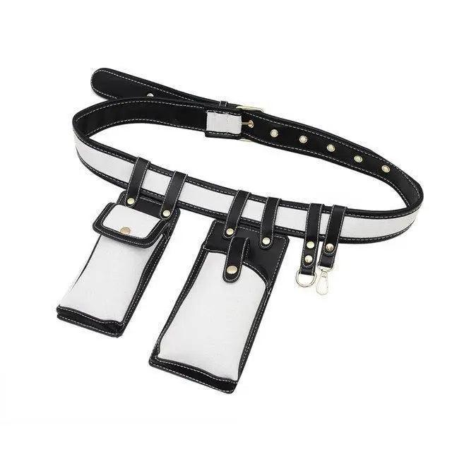 Fashion Women Leather Luxury Women Fanny Pack Black Retro Crossbody Shoulder Purse Wallet Party Bag For Women And Girl Stevvex