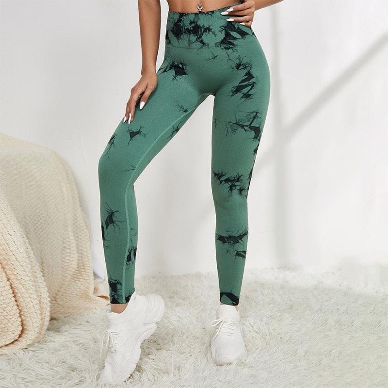 Fashion Women Leggings For Fitness Yoga Pants Push Up Workout Sports Legging Women's Seamless Workout Leggings High Waist Tummy Control Yoga Pants Gym Compression High Waist Gym Ladies Clothing Stevvex