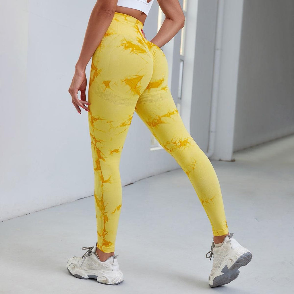 Fashion Women Leggings For Fitness Yoga Pants Push Up Workout Sports Legging Women's Seamless Workout Leggings High Waist Tummy Control Yoga Pants Gym Compression High Waist Gym Ladies Clothing Stevvex