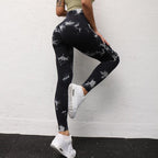 Fashion Women Leggings For Fitness Yoga Pants Push Up Workout Sports Legging Women's Seamless Workout Leggings High Waist Tummy Control Yoga Pants Gym Compression High Waist Gym Ladies Clothing Stevvex