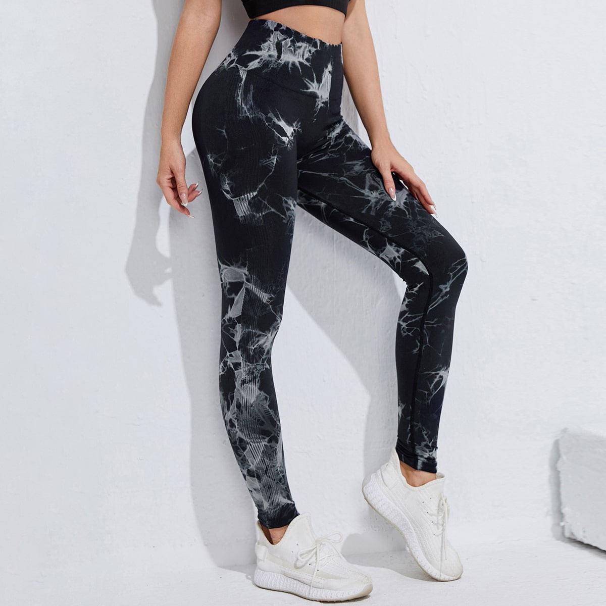 Fashion Women Leggings For Fitness Yoga Pants Push Up Workout Sports Legging Women's Seamless Workout Leggings High Waist Tummy Control Yoga Pants Gym Compression High Waist Gym Ladies Clothing Stevvex