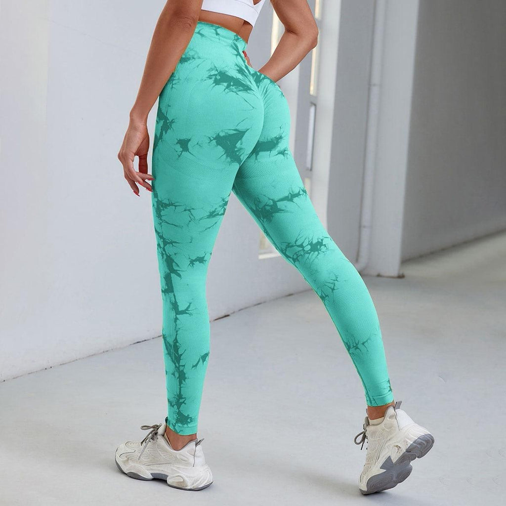 Fashion Women Leggings For Fitness Yoga Pants Push Up Workout Sports Legging Women's Seamless Workout Leggings High Waist Tummy Control Yoga Pants Gym Compression High Waist Gym Ladies Clothing Stevvex
