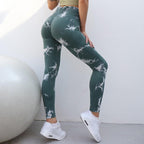Fashion Women Leggings For Fitness Yoga Pants Push Up Workout Sports Legging Women's Seamless Workout Leggings High Waist Tummy Control Yoga Pants Gym Compression High Waist Gym Ladies Clothing Stevvex