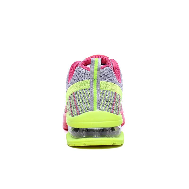 Fashion Women Lightweight Running Shoes Outdoor Sports Shoes Breathable Mesh Comfort Air Cushion Lace Up Sneakers Womans Athletic Sneakers Workout Running Shoes Stevvex