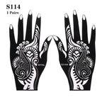Fashion Women's Tattoo For Arm Temporary Body Paint Sticker Luxury Design For Wedding Party