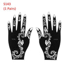 Fashion Women's Tattoo For Arm Temporary Body Paint Sticker Luxury Design For Wedding Party