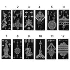 Fashion Women's Tattoo For Arm Temporary Body Paint Sticker Luxury Design For Wedding Party