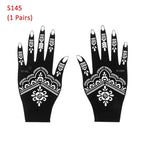 Fashion Women's Tattoo For Arm Temporary Body Paint Sticker Luxury Design For Wedding Party